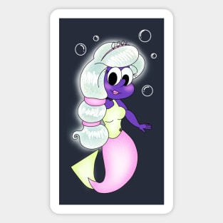 Opal Mermaid Magnet